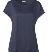 Sleep And Lounge Short Sleeve Shirt | Smoky Blue 79391-1534